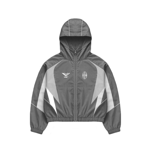 Grey VIER NXT Windbreaker Jacket