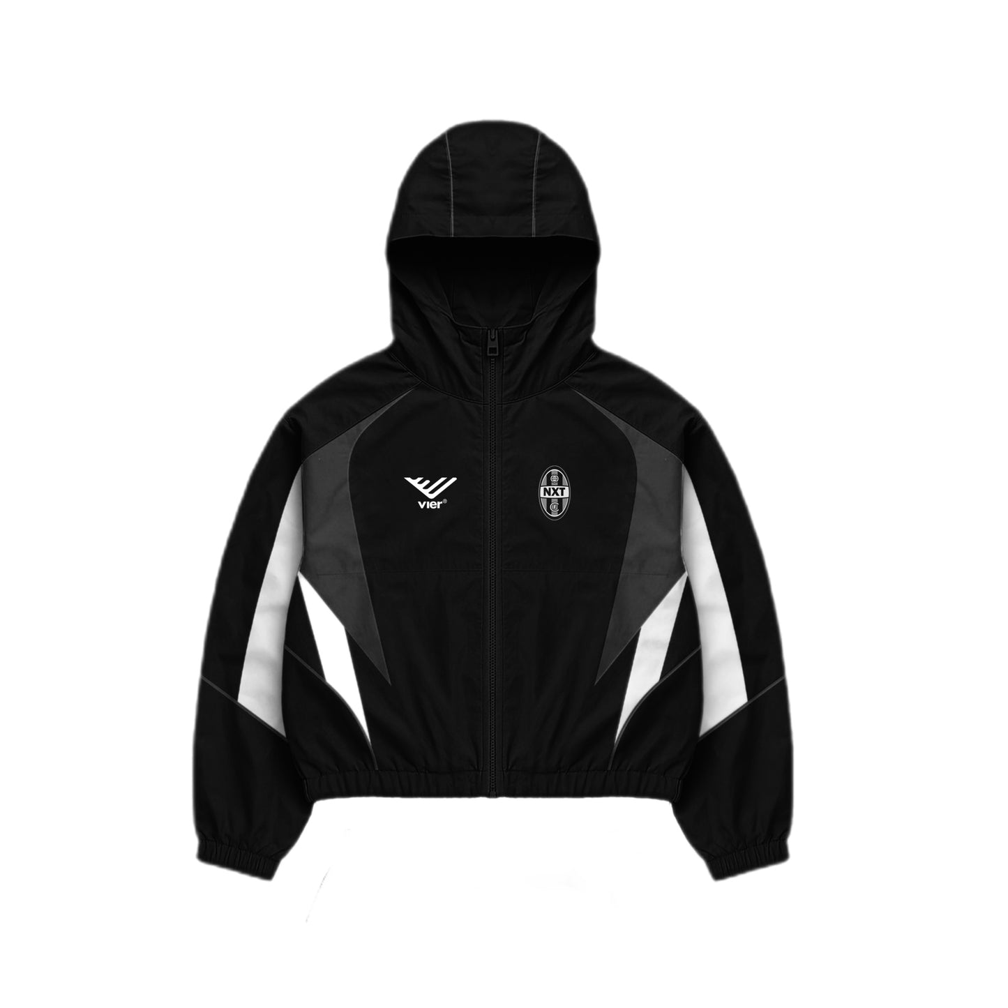 Black VIER NXT Windbreaker Jacket