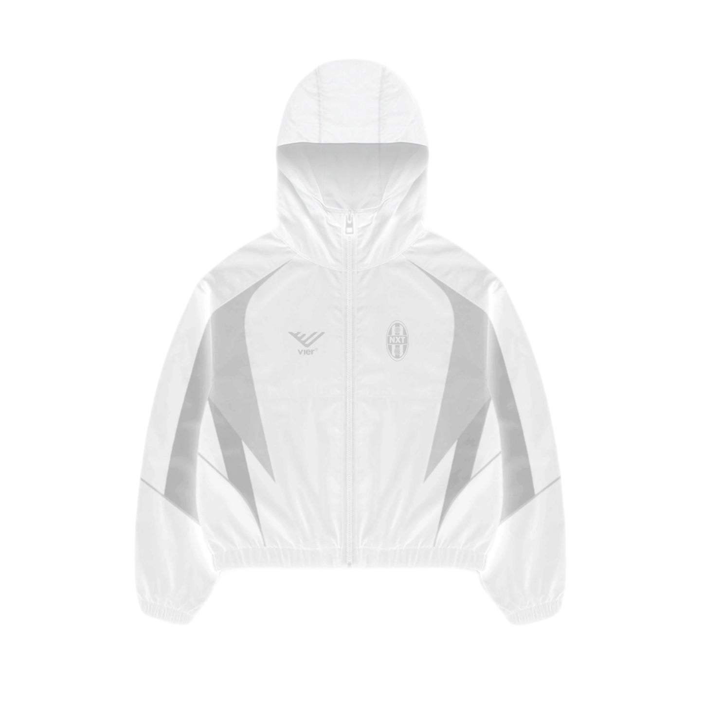 White VIER NXT Windbreaker Jacket